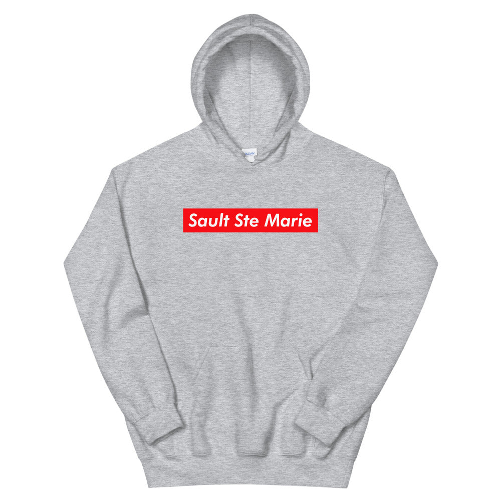 Sault Ste Marie Supreme’d Hoodie - Sport Grey / S - Sweatshirts & Hoodies