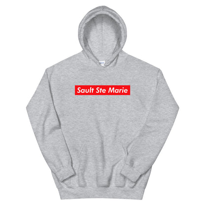 Sault Ste Marie Supreme’d Hoodie - Sport Grey / S - Sweatshirts & Hoodies