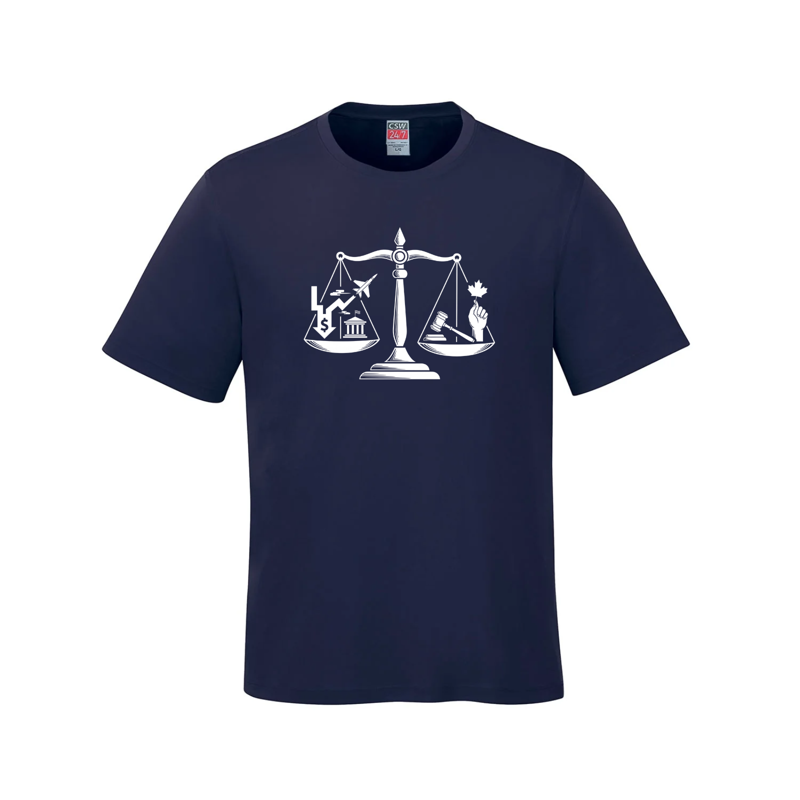 Scales of Power Graphic Tee | Social Justice & Freedom T-Shirt
