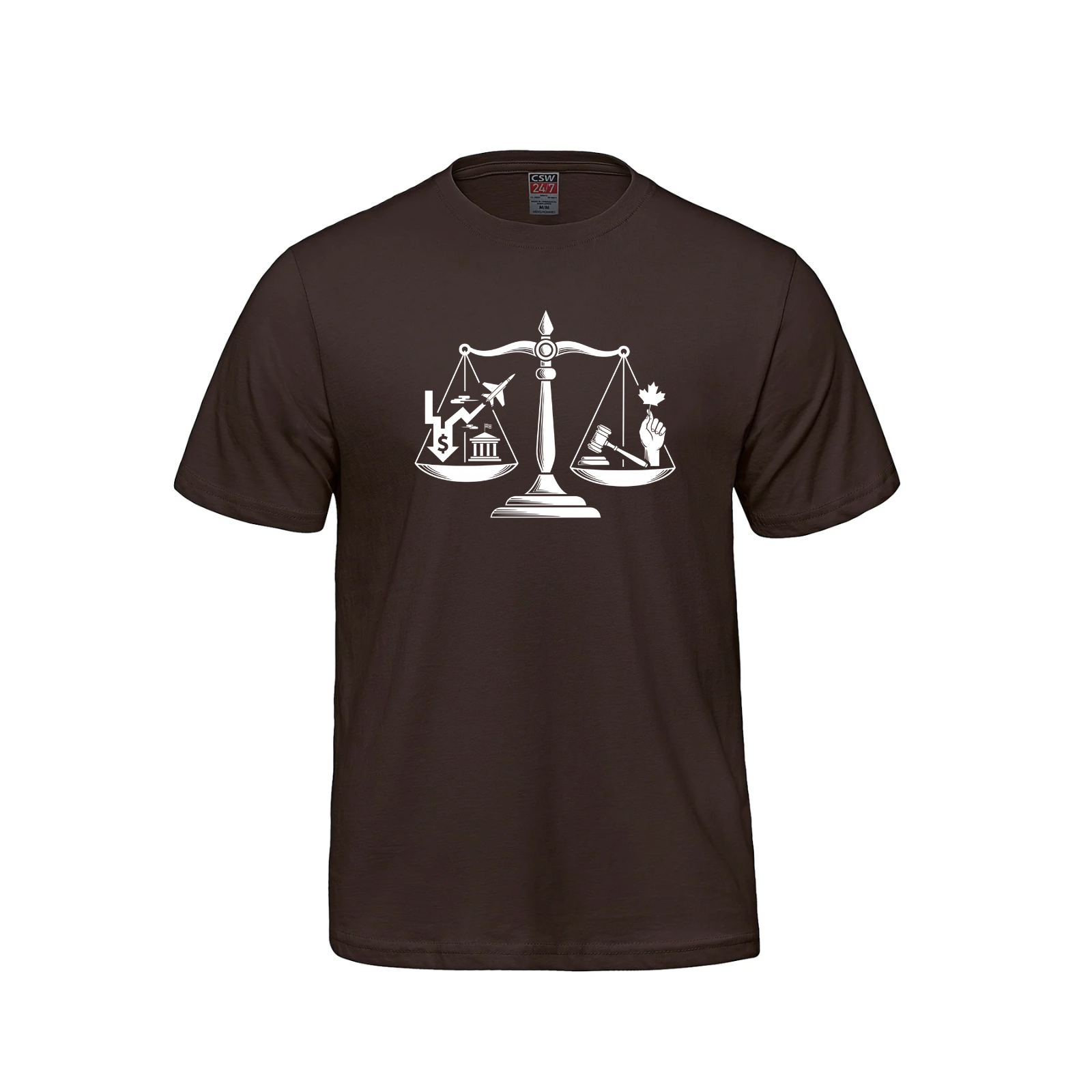 Scales of Power Graphic Tee | Social Justice & Freedom T-Shirt