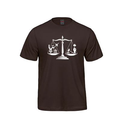 Scales of Power Graphic Tee | Social Justice & Freedom T-Shirt