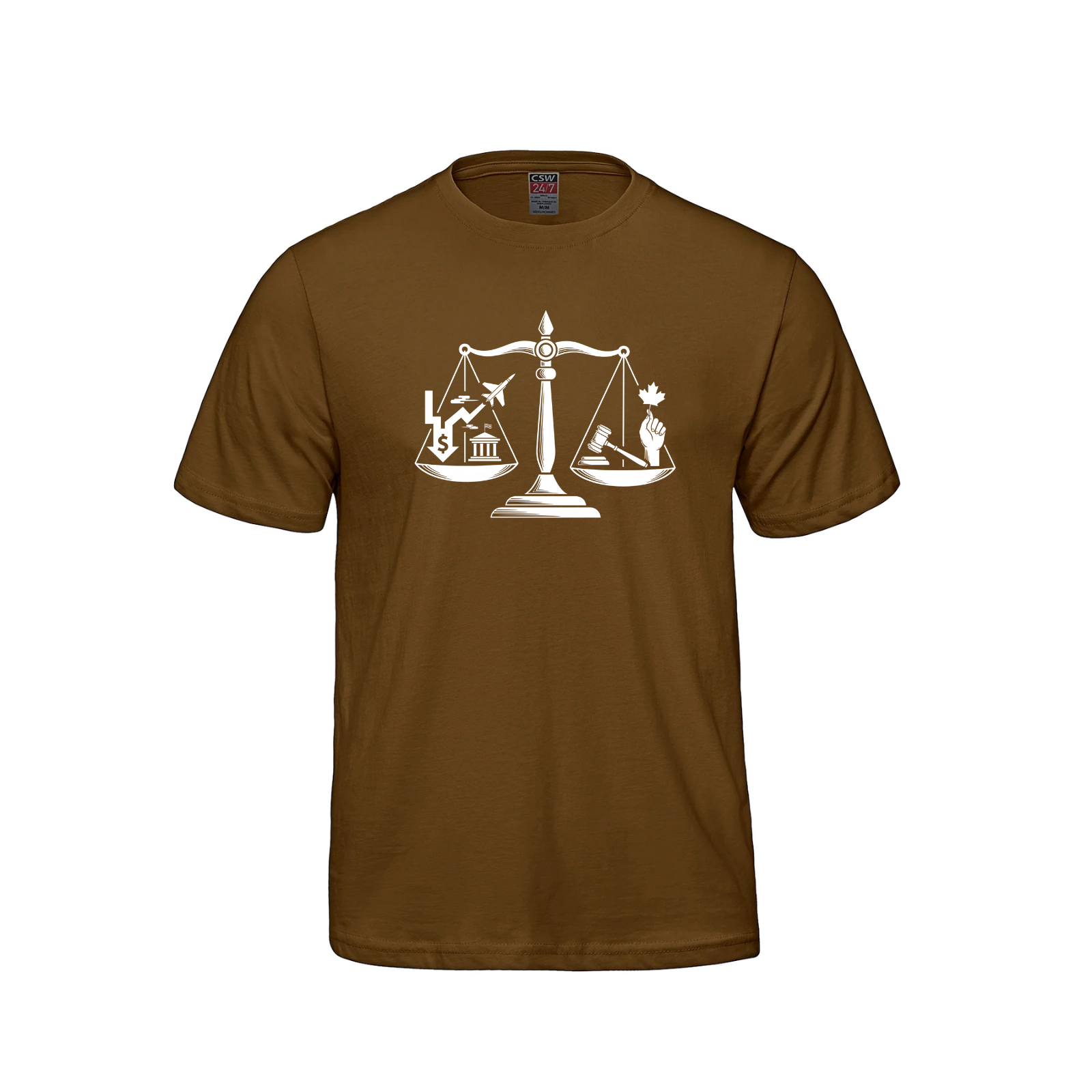Scales of Power Graphic Tee | Social Justice & Freedom T-Shirt