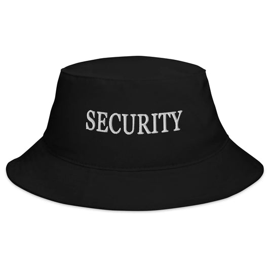 Security Bucket Hat – 100% Cotton - Headwear