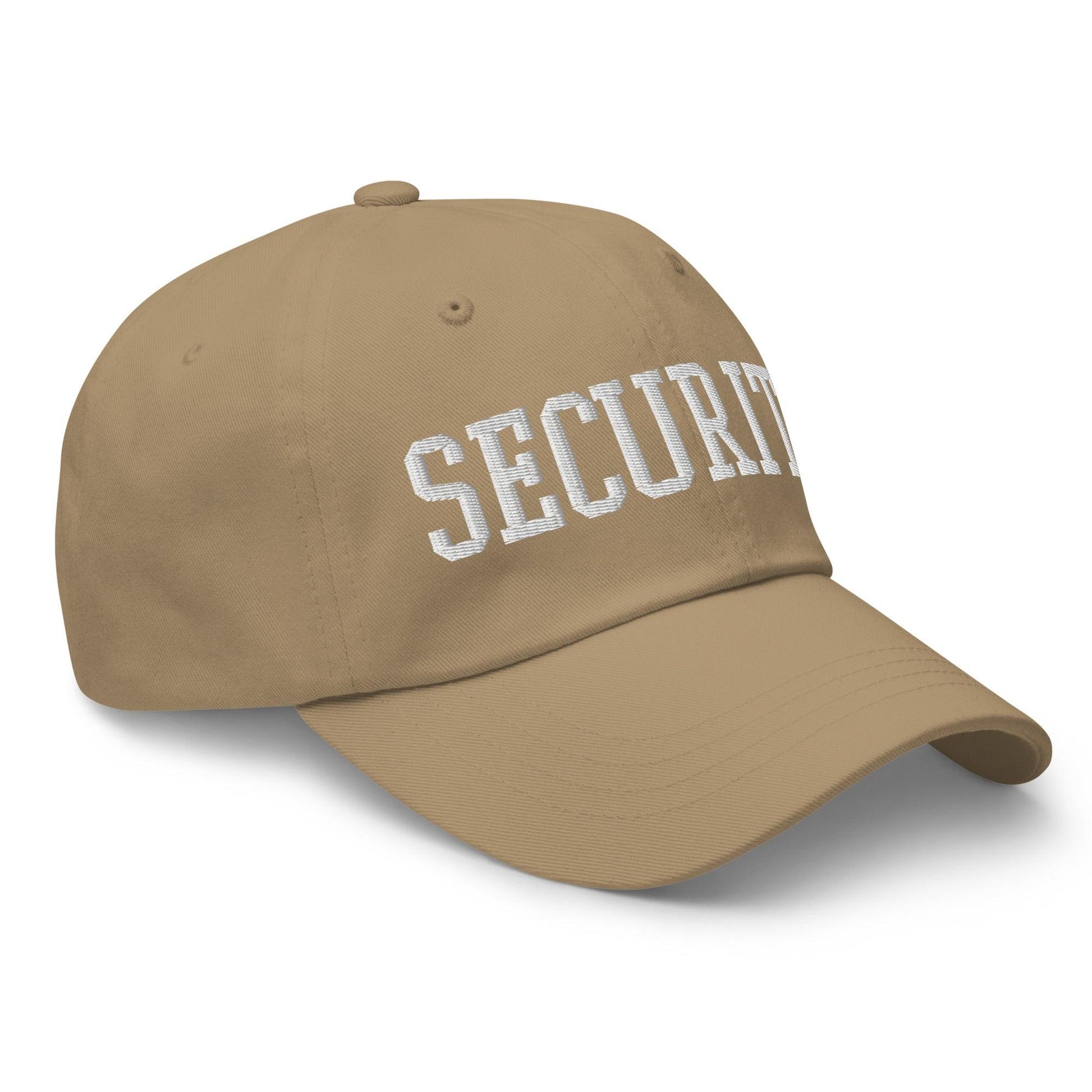 Security Uniform Work Block Embroidered Dad Hat