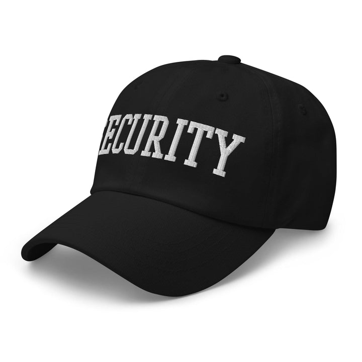 Security Uniform Work Block Embroidered Dad Hat