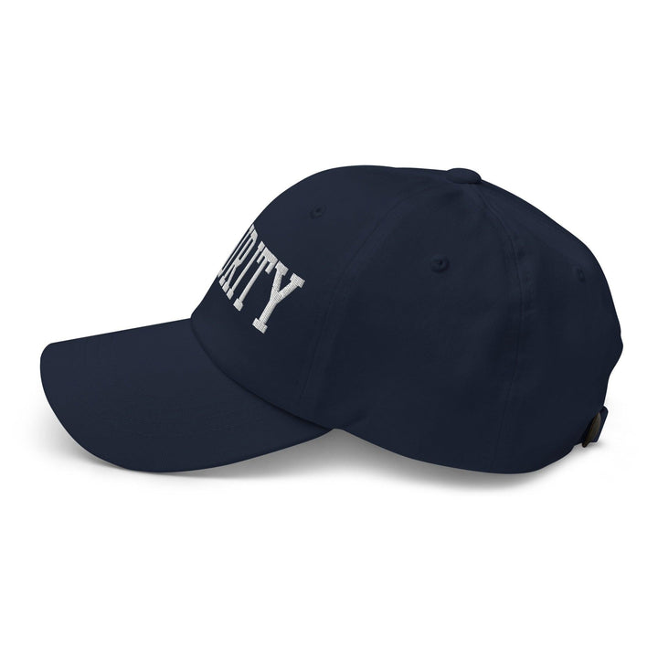 Security Uniform Work Block Embroidered Dad Hat