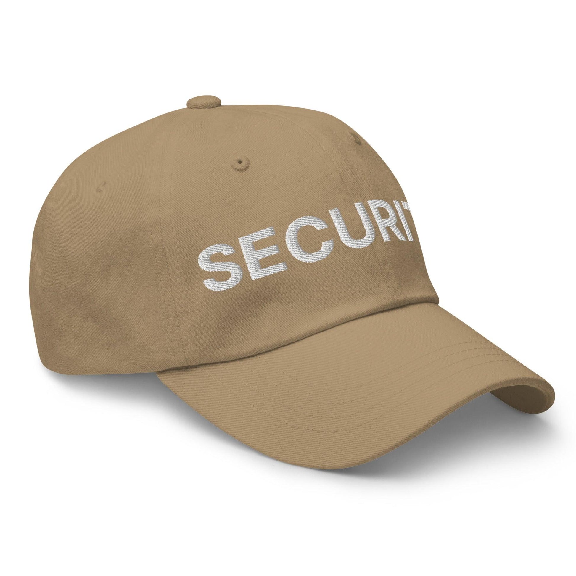 Security Uniform Work Embroidered Dad Hat