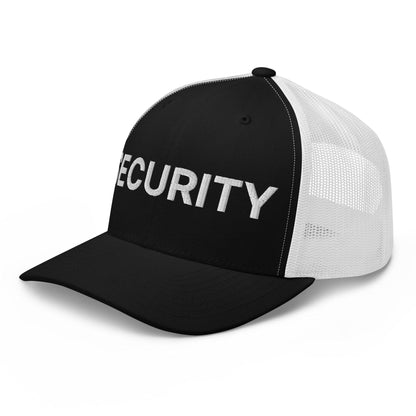 Security Uniform Work Embroidered Mesh Trucker Hat