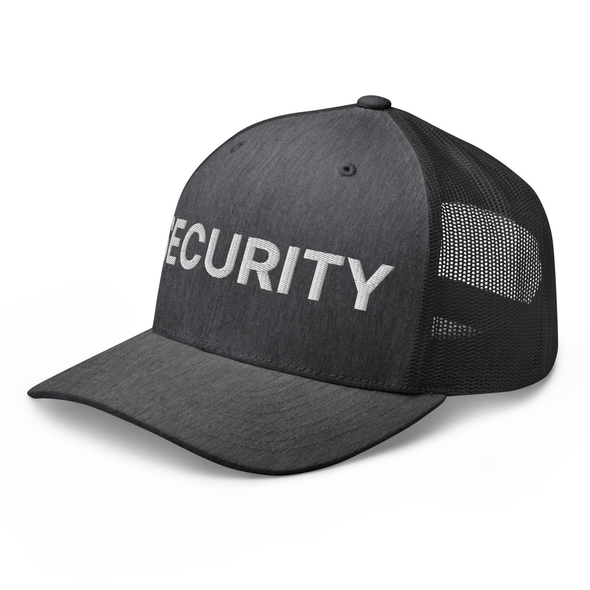 Security Uniform Work Embroidered Mesh Trucker Hat