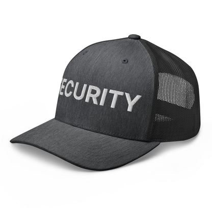 Security Uniform Work Embroidered Mesh Trucker Hat