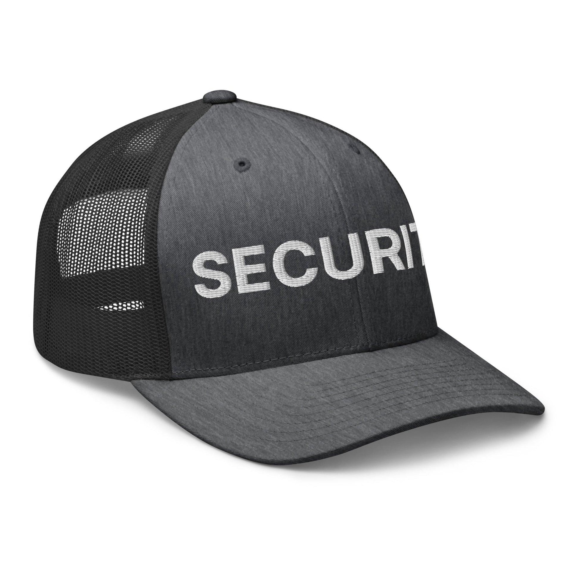 Security Uniform Work Embroidered Mesh Trucker Hat