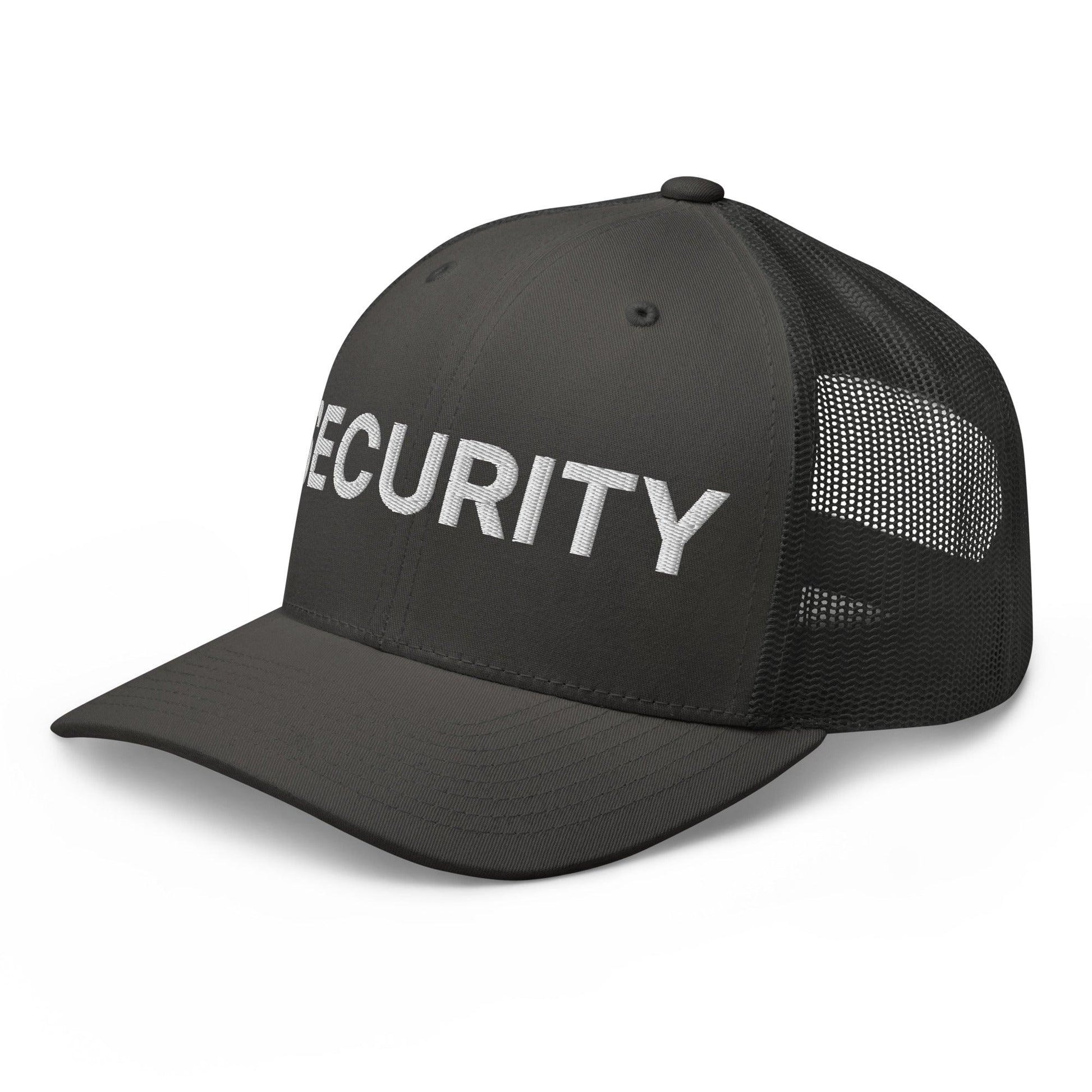 Security Uniform Work Embroidered Mesh Trucker Hat