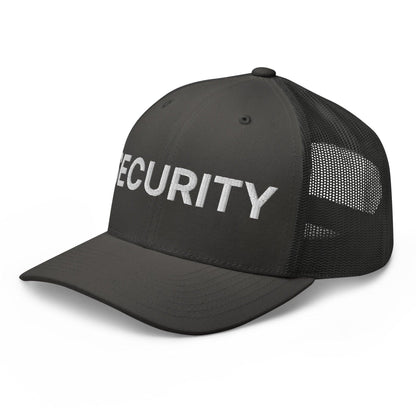 Security Uniform Work Embroidered Mesh Trucker Hat