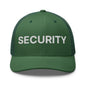 Security Uniform Work Embroidered Mesh Trucker Hat - Evergreen