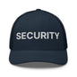 Security Uniform Work Embroidered Mesh Trucker Hat - Navy