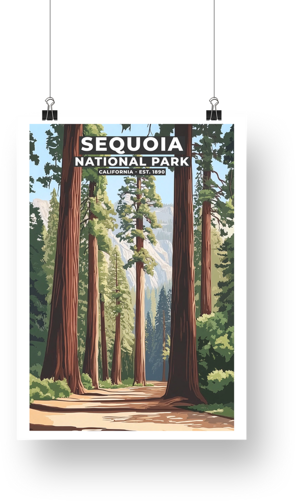 Sequoia National Park Poster - poster