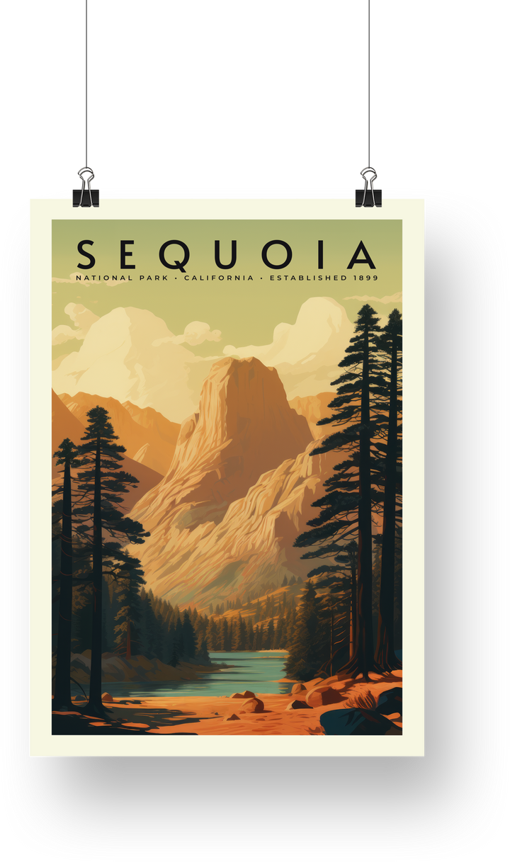 Sequoia National Park Poster - poster