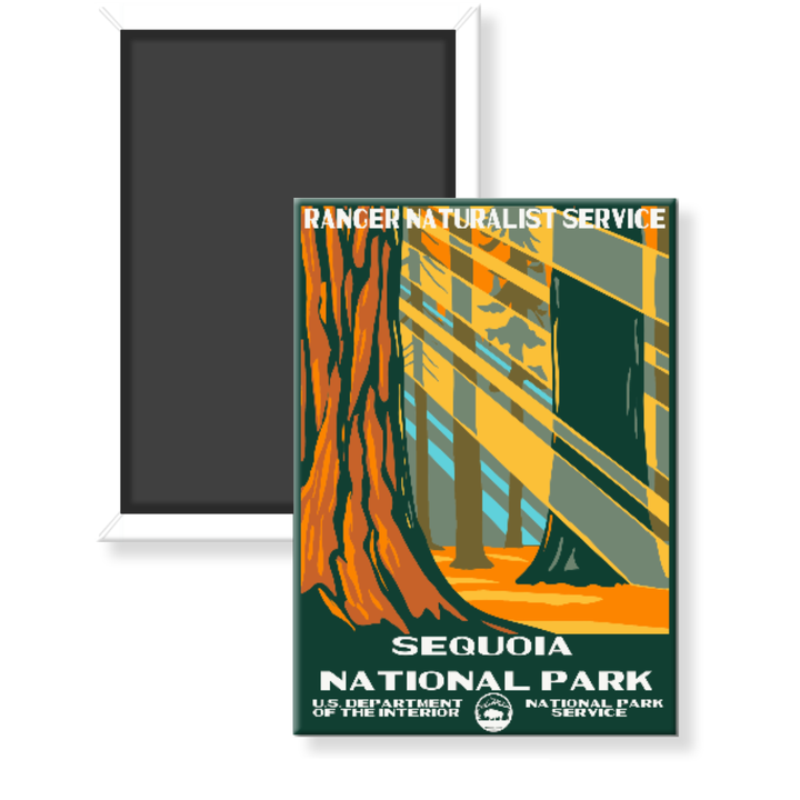 Sequoia National Park WPA Magnet - magnet