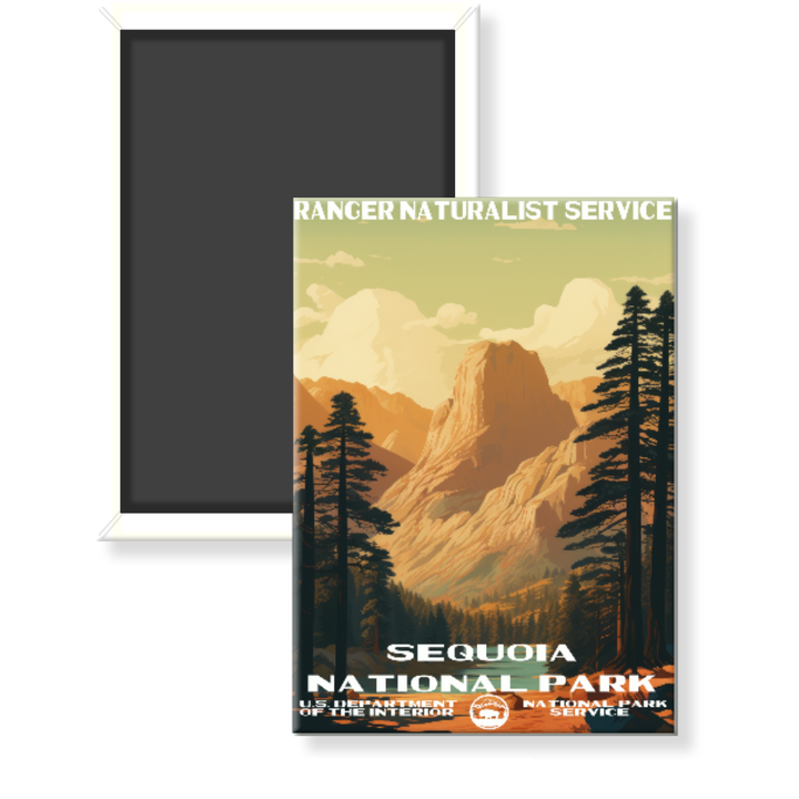 Sequoia National Park WPA Magnet - magnet