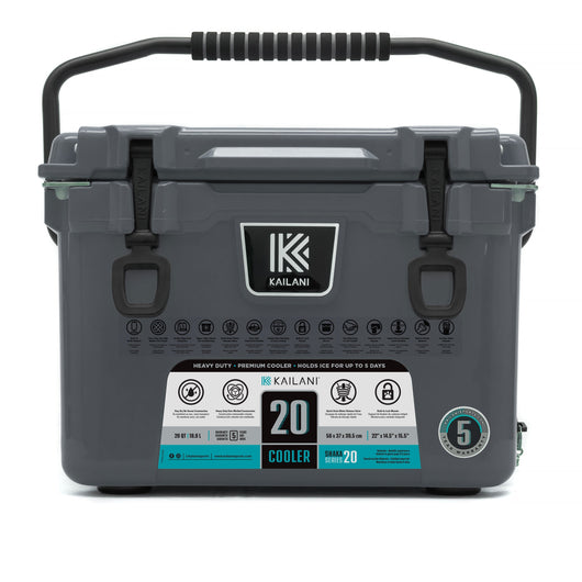 SHAKA 20 Cooler - Gray - Coolers