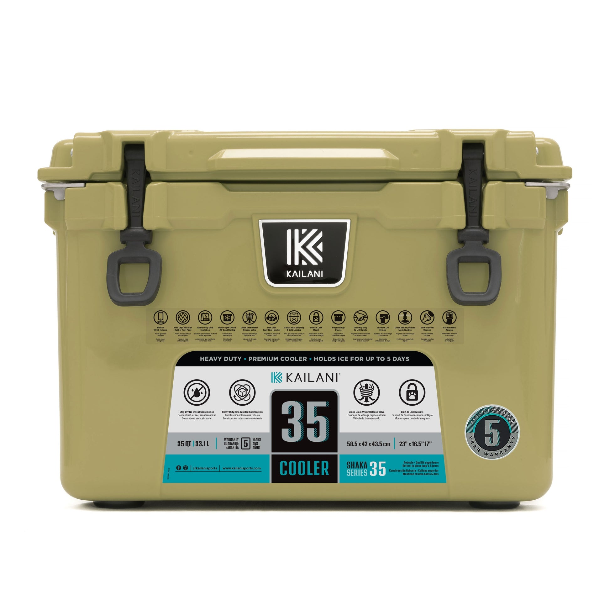 SHAKA 35 Cooler - Dune - Coolers