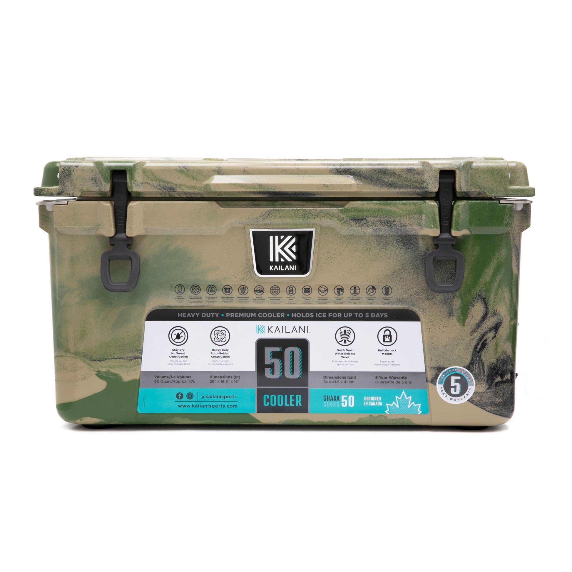 SHAKA 50 Cooler - Camouflage - Coolers