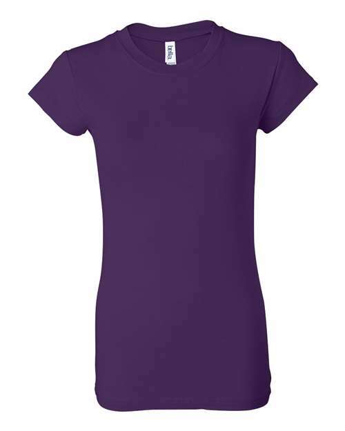 Sheer rib tee: unleash your style for custom apparel or screen printing 1234