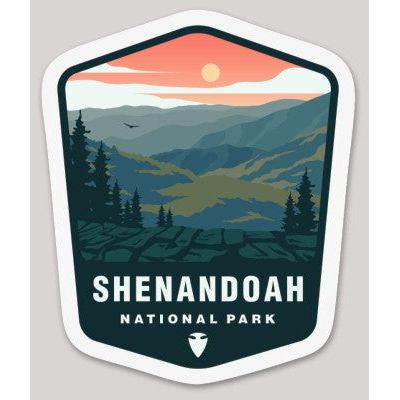 Shenandoah National Park Die Cut Sticker - sticker