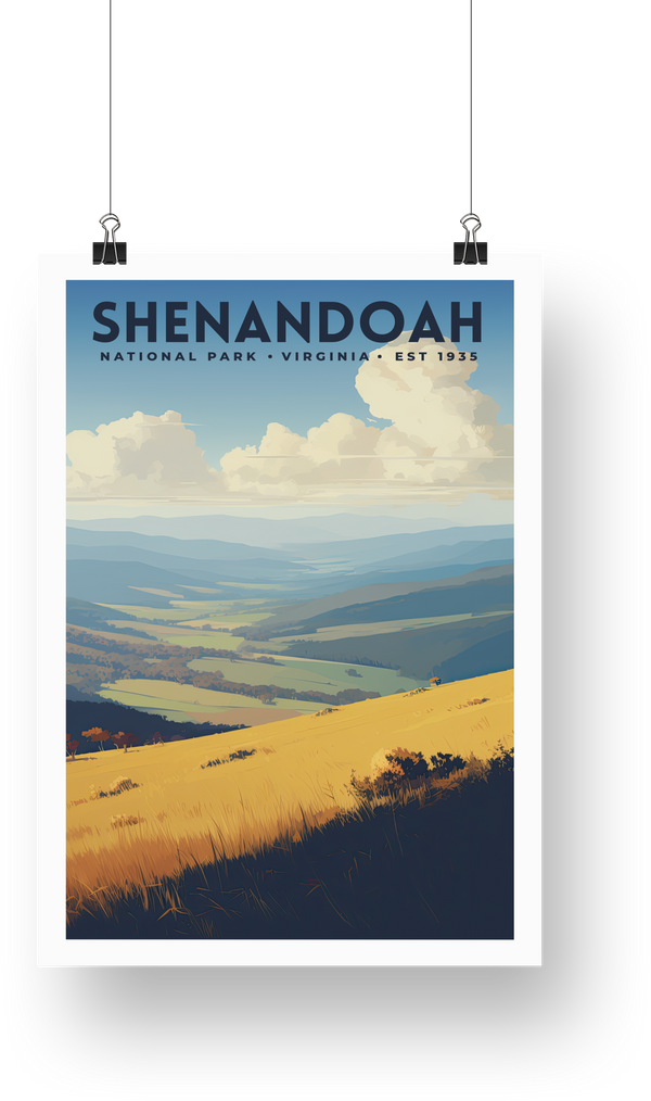 Shenandoah National Park Poster - poster