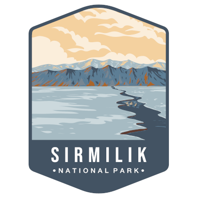 Sirmilik National Park Sticker Large - sticker