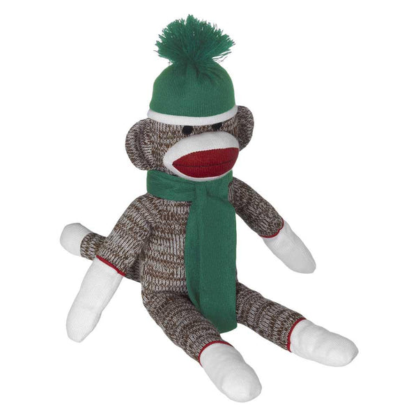 Sock Monkey - green