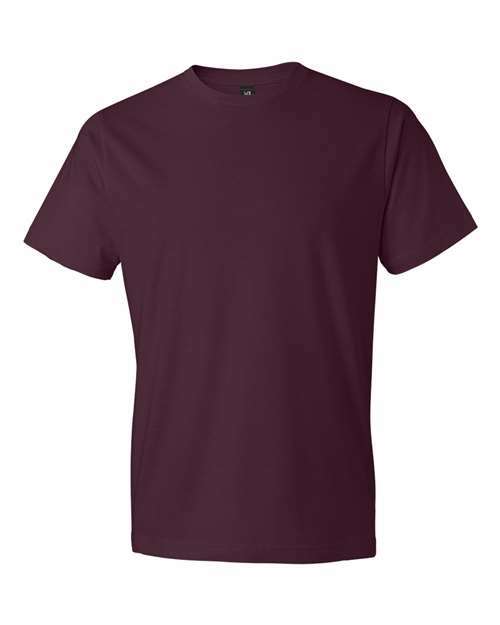 Softstyle® Lightweight T-Shirt - Maroon - Maroon / M