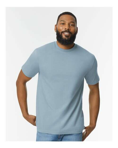 Softstyle® Midweight T-Shirt - Stone Blue