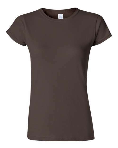 Softstyle® Women’s T-Shirt - Dark Chocolate