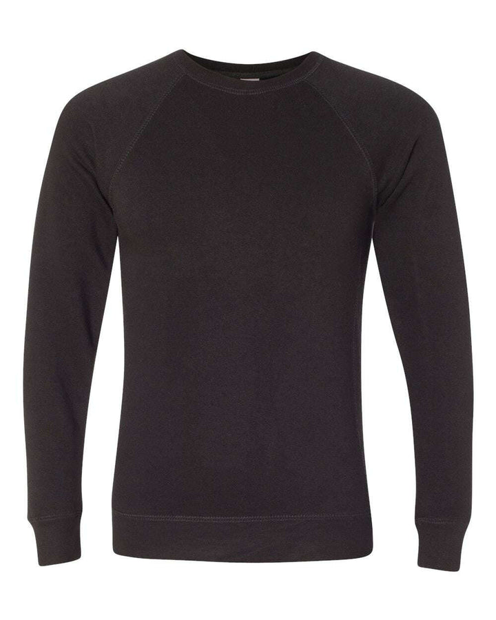 Special Blend Crewneck Raglan Sweatshirt PRM30SBC - Black / XS - Sweatshirts & Hoodies