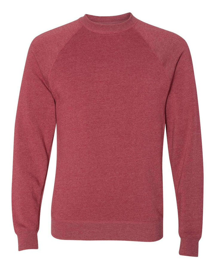 Special Blend Crewneck Raglan Sweatshirt PRM30SBC - Crimson / XS - Sweatshirts & Hoodies