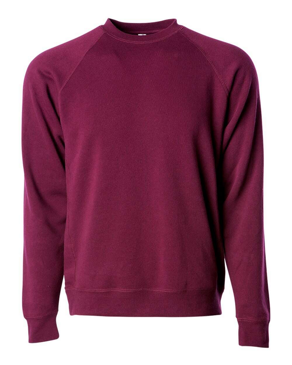 Special Blend Crewneck Raglan Sweatshirt PRM30SBC - Maroon / XS - Sweatshirts & Hoodies