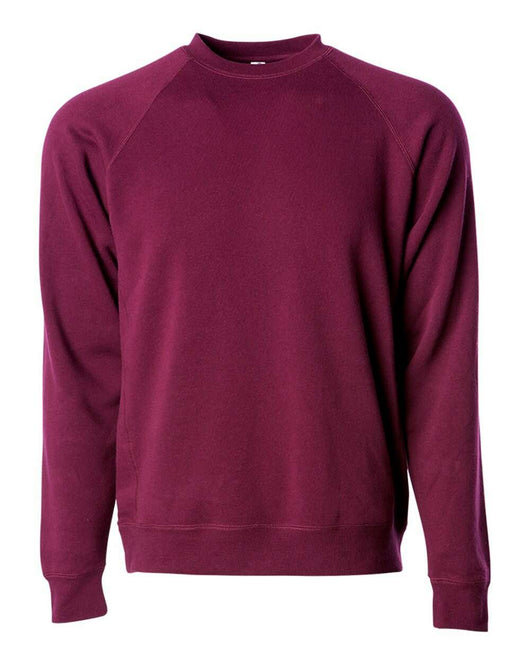 Special Blend Crewneck Raglan Sweatshirt PRM30SBC - Maroon / XS - Sweatshirts & Hoodies