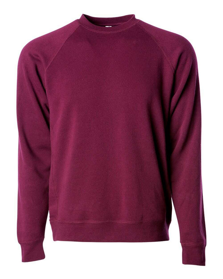 Special Blend Crewneck Raglan Sweatshirt PRM30SBC - Maroon / XS - Sweatshirts & Hoodies