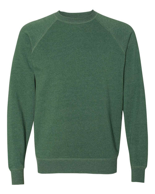 Special Blend Crewneck Raglan Sweatshirt PRM30SBC - Moss / XS - Sweatshirts & Hoodies