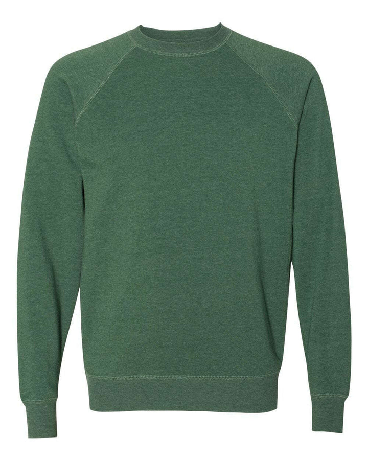 Special Blend Crewneck Raglan Sweatshirt PRM30SBC - Moss / XS - Sweatshirts & Hoodies