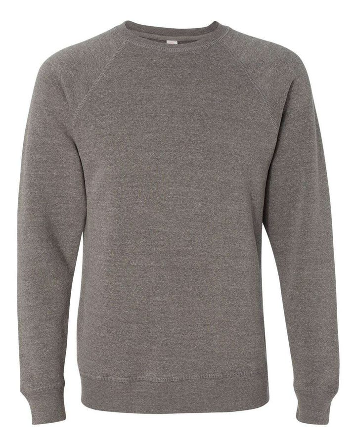 Special Blend Crewneck Raglan Sweatshirt PRM30SBC - Nickel / XS - Sweatshirts & Hoodies