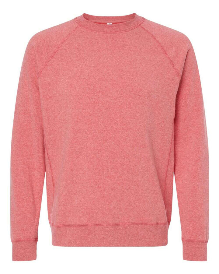 Special Blend Crewneck Raglan Sweatshirt PRM30SBC - Pomegranate / XS - Sweatshirts & Hoodies