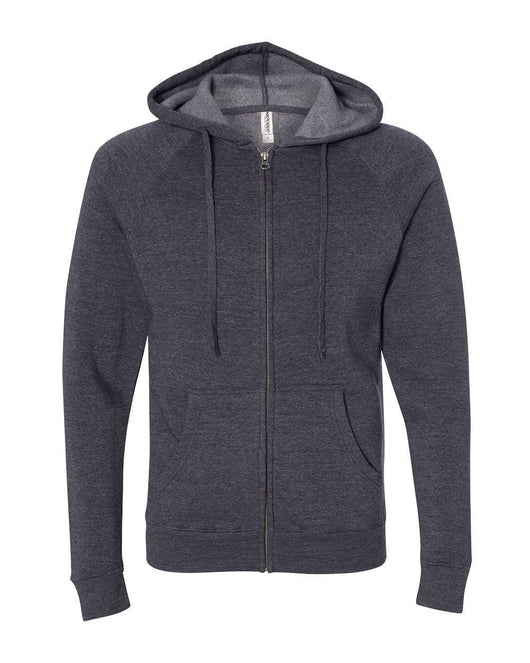 Special Blend Raglan Full-Zip Hooded Sweatshirt PRM33SBZ - Midnight Navy / XS - Sweatshirts & Hoodies