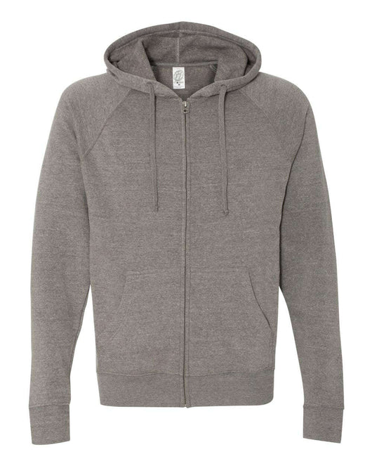 Special Blend Raglan Full-Zip Hooded Sweatshirt PRM33SBZ - Nickel / XS - Sweatshirts & Hoodies