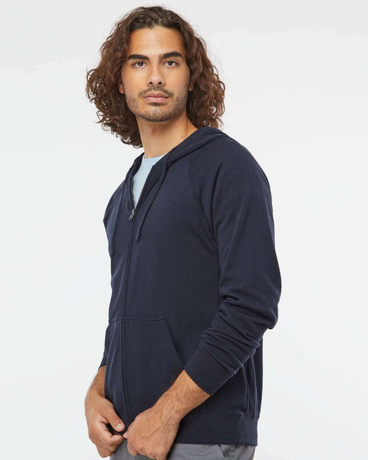 Special Blend Raglan Full-Zip Hooded Sweatshirt PRM33SBZ - Sweatshirts & Hoodies