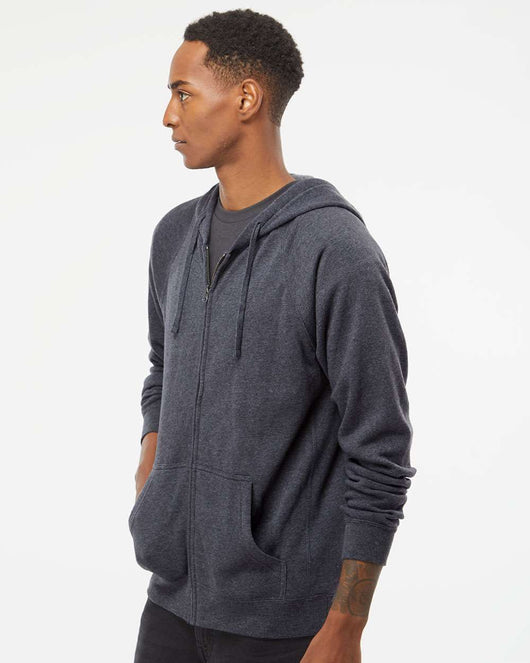 Special Blend Raglan Full-Zip Hooded Sweatshirt PRM33SBZ - Sweatshirts & Hoodies