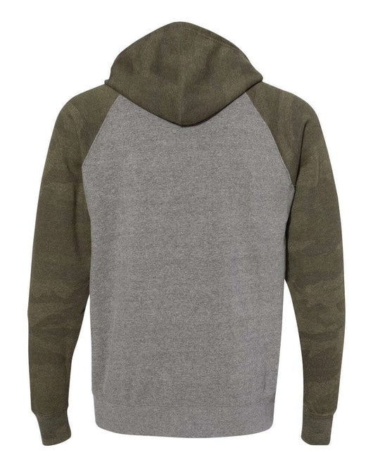 Special Blend Raglan Full-Zip Hooded Sweatshirt PRM33SBZ - Sweatshirts & Hoodies