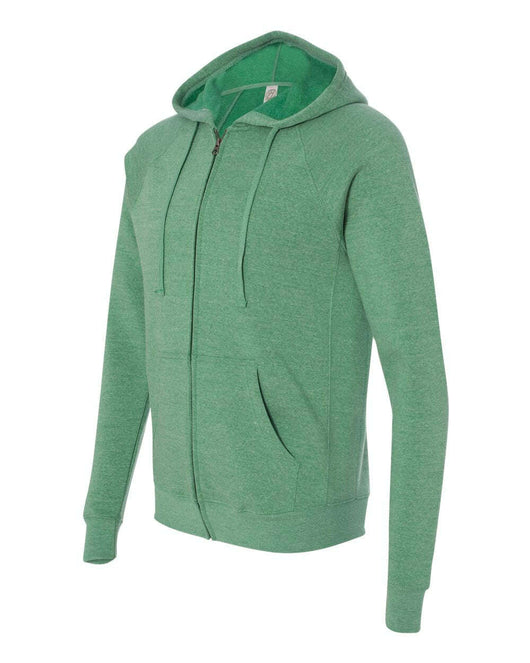 Special Blend Raglan Full-Zip Hooded Sweatshirt PRM33SBZ - Sweatshirts & Hoodies