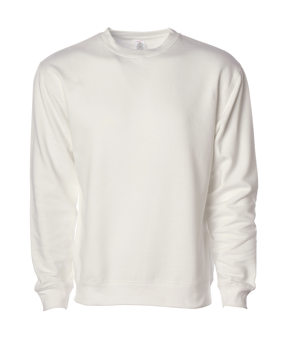 SS3000 - Midweight Crewneck Sweatshirt - Bone / XS - CREWNECKS